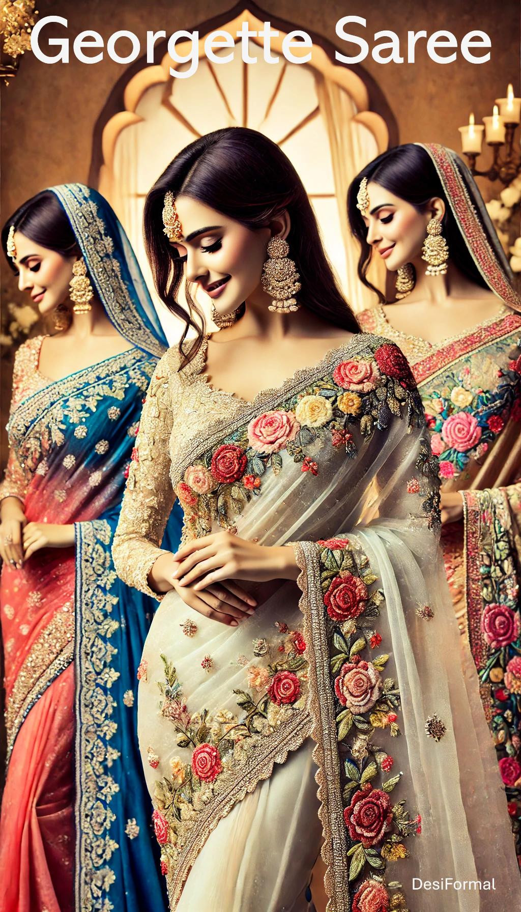 Georgette saree mix.JPG
