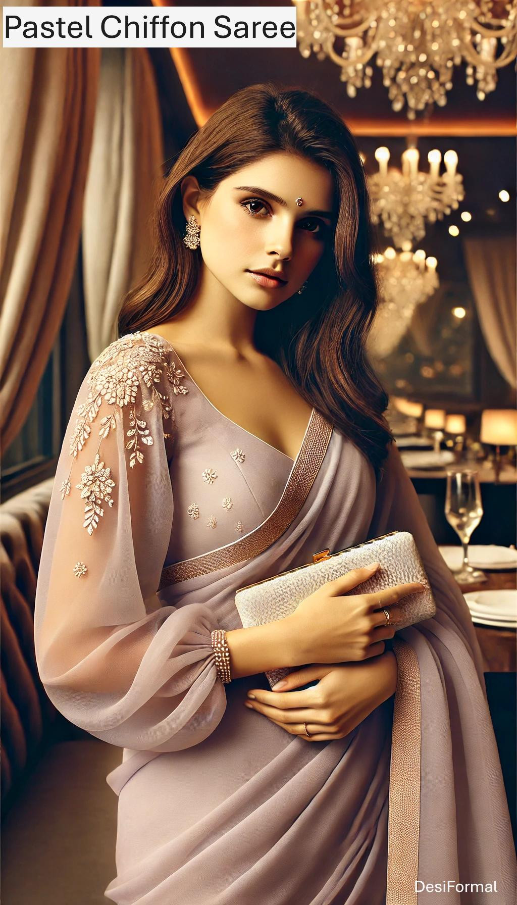 Pastel Chiffon Saree 1 -party.jpg