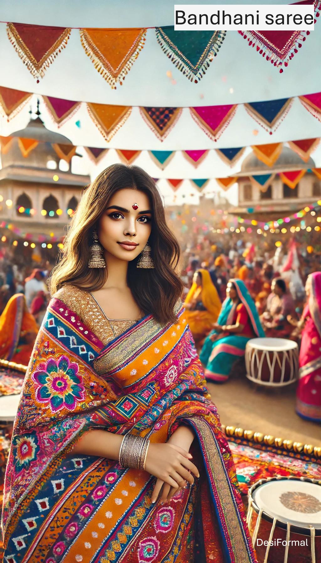 Bandhani saree - Party.jpg