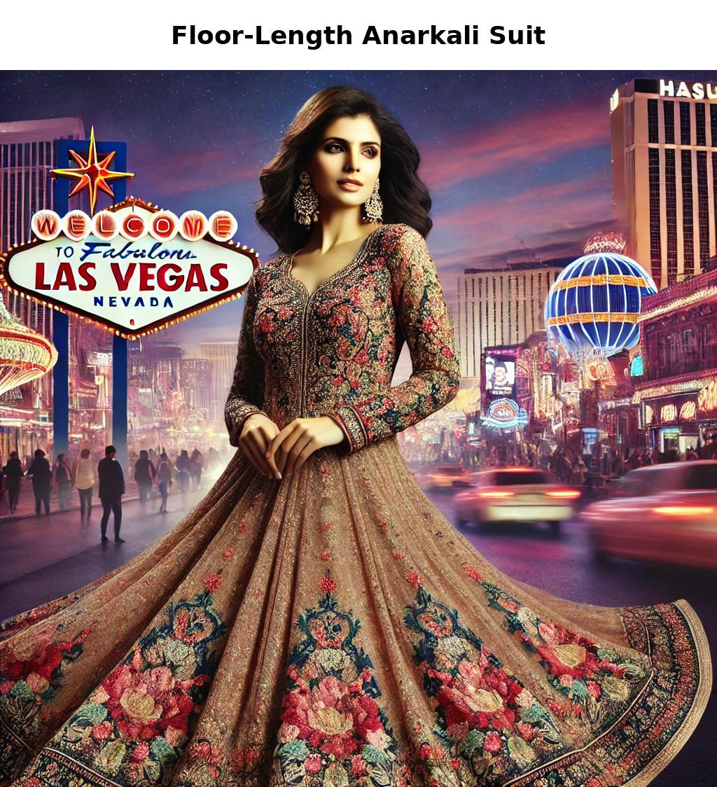 Floor-Length Anarkali Suit