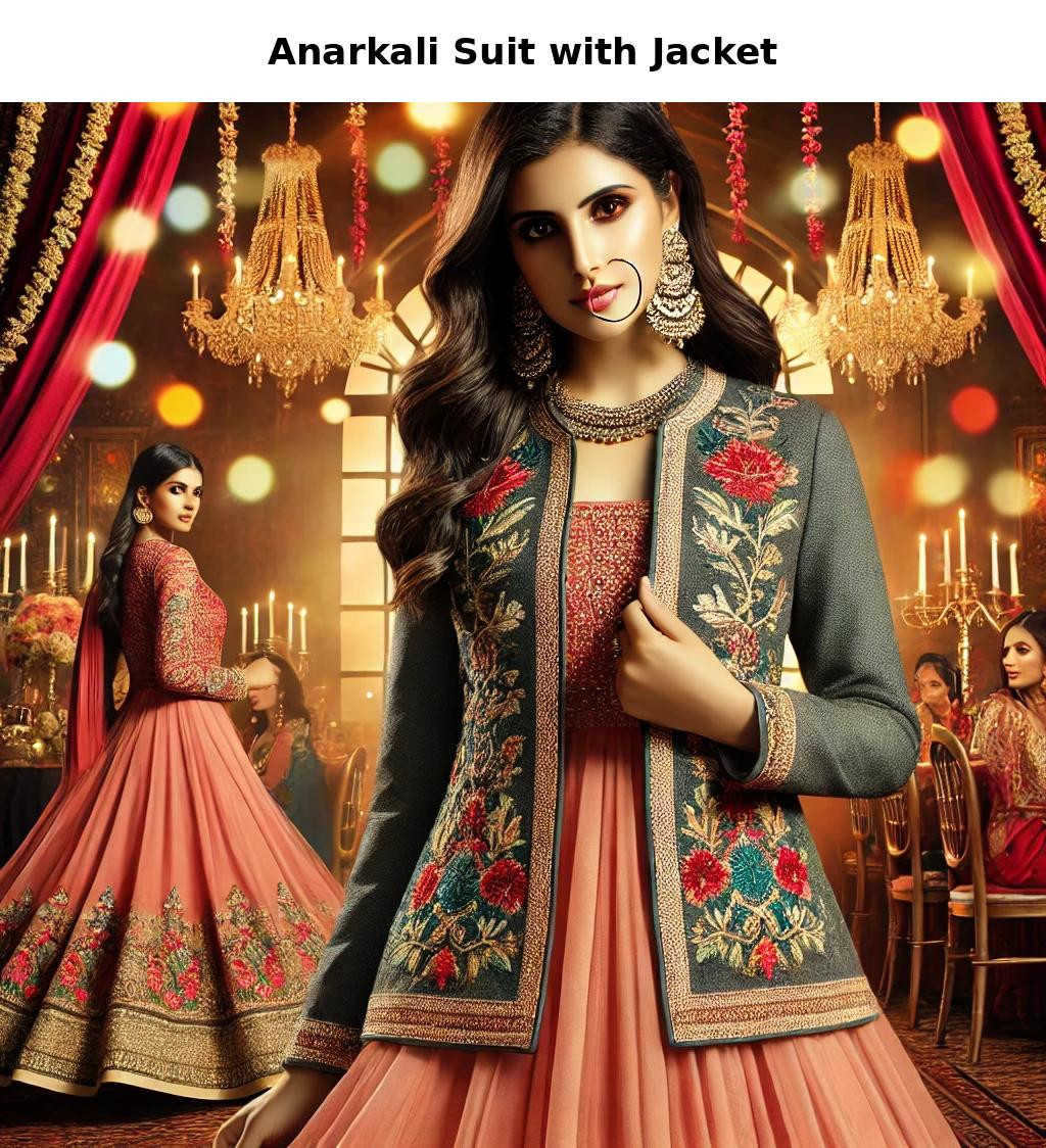 Anarkali Suit with Jacket
