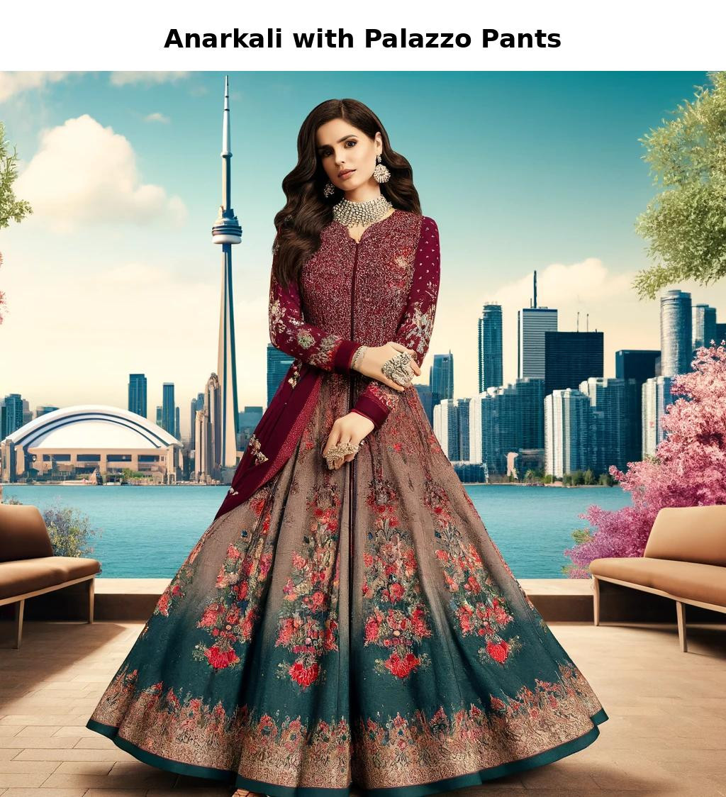 Anarkali with Palazzo Pants