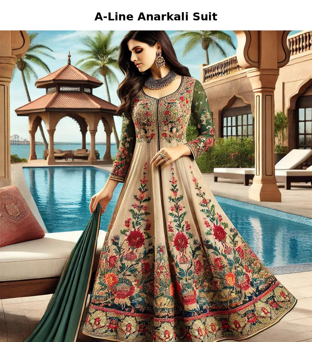 A-Line Anarkali Suit