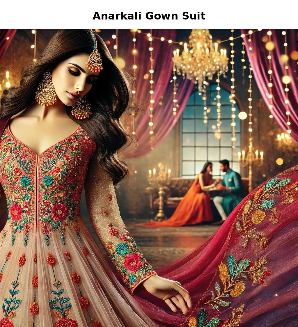 Anarkali Gown Suit