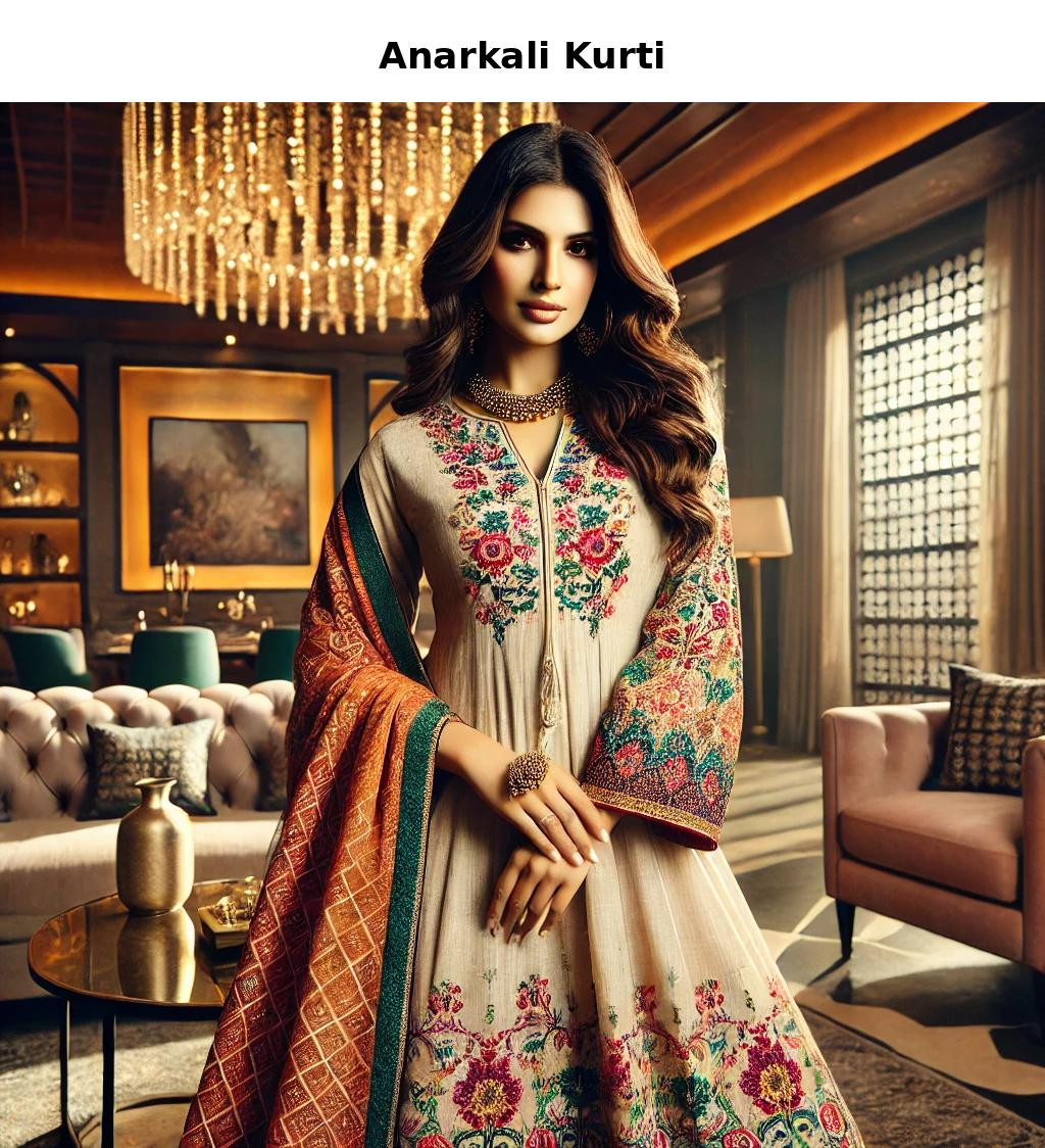 Anarkali Kurti