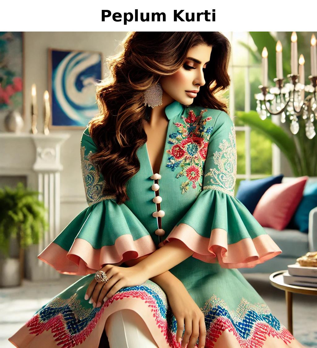 Peplum Kurti