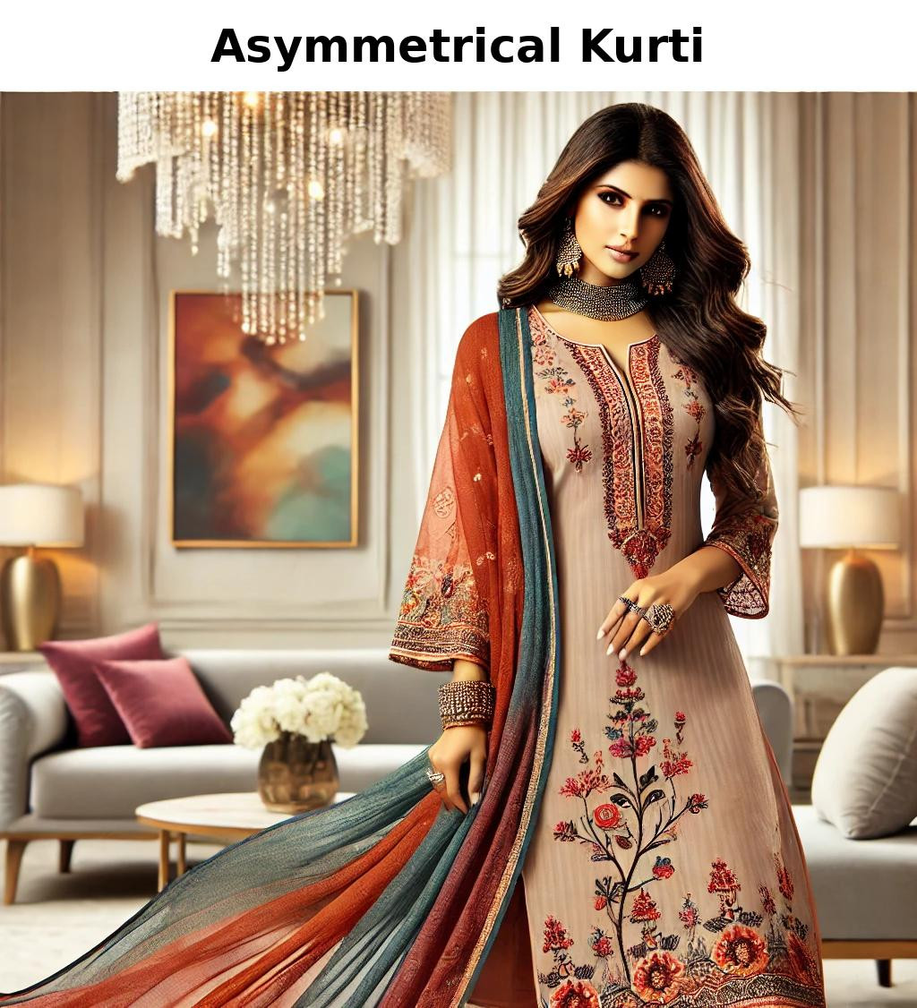 Asymmetrical Kurtis