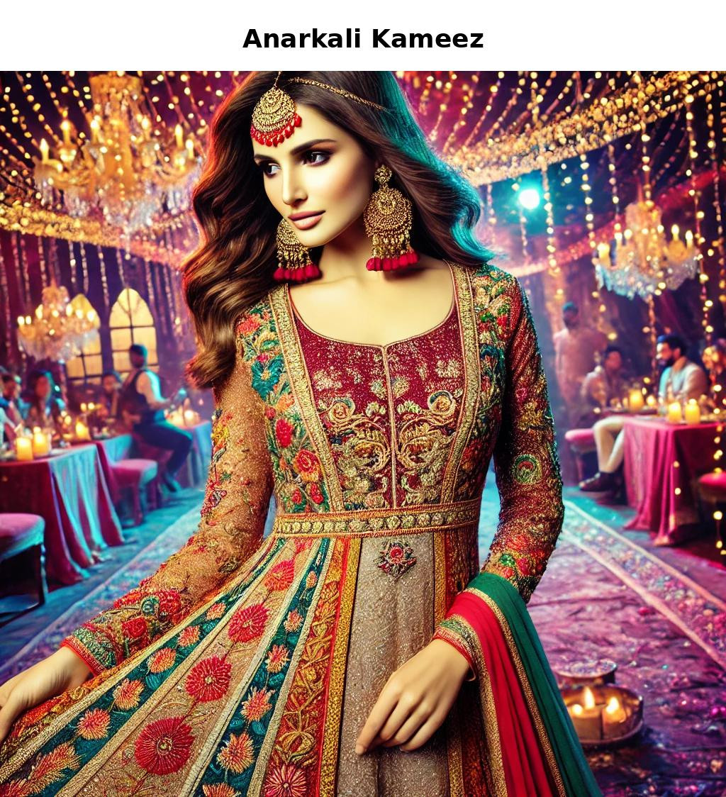 Anarkali Kameez
