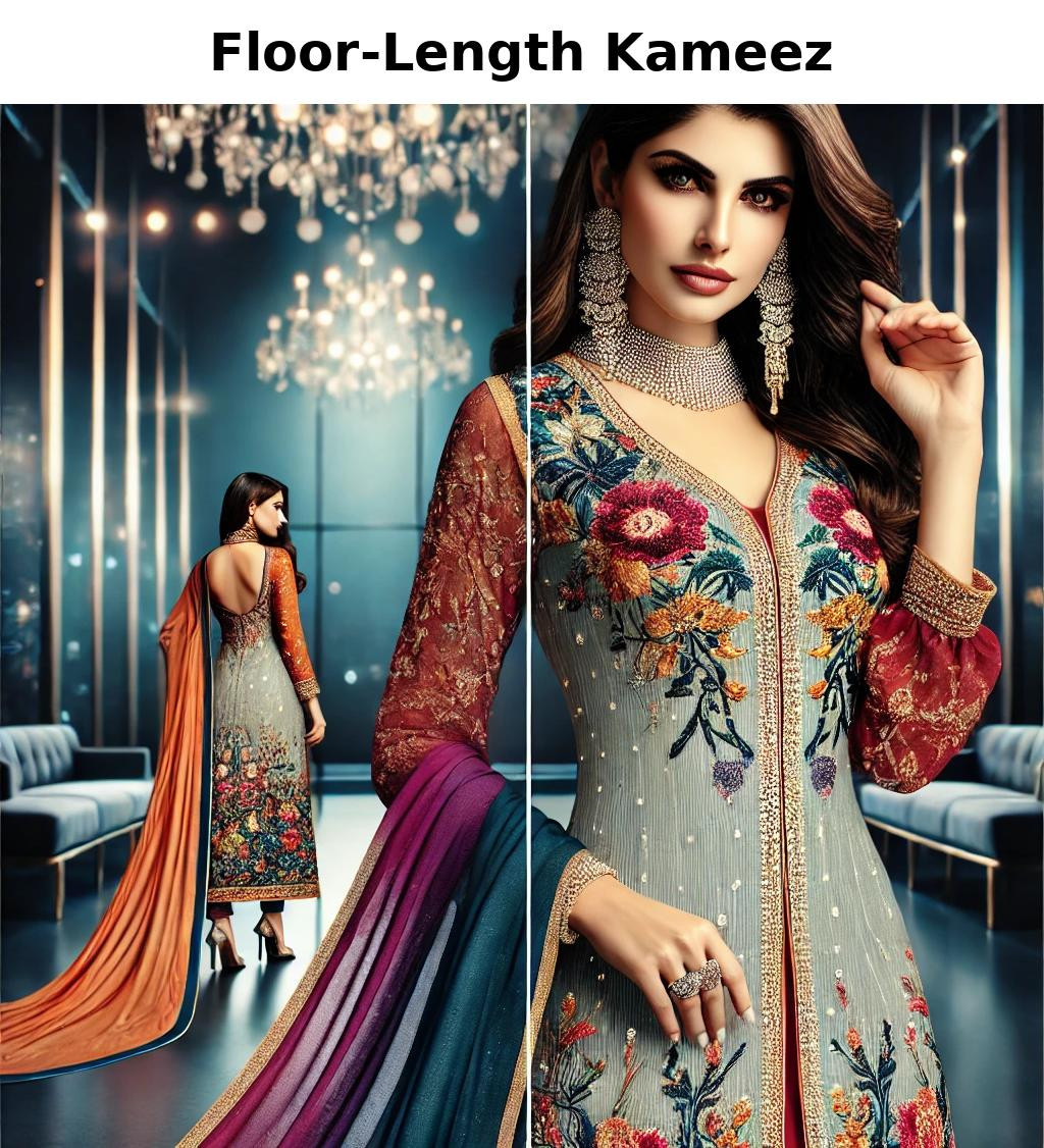 Floor-Length Kameez