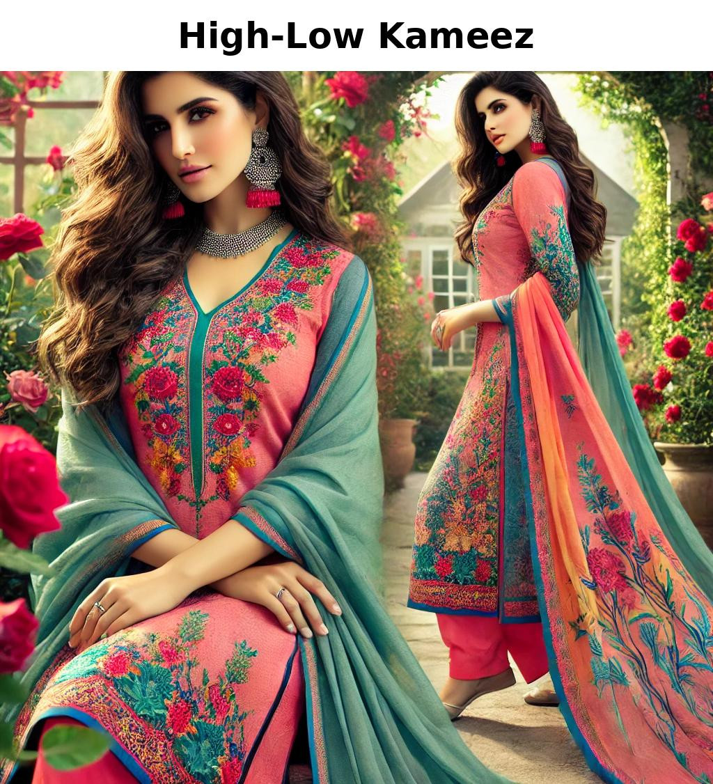 High-Low Kameez