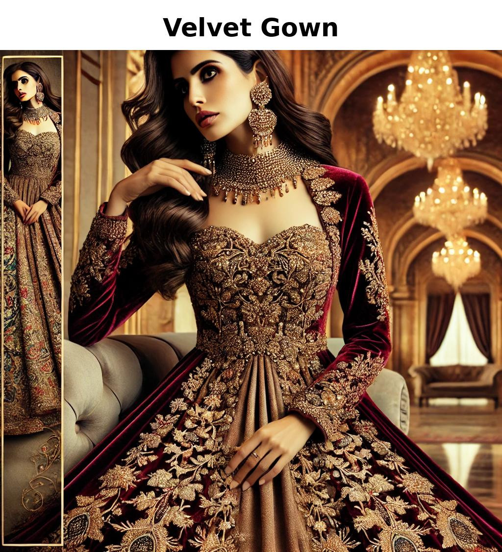 Velvet Gowns