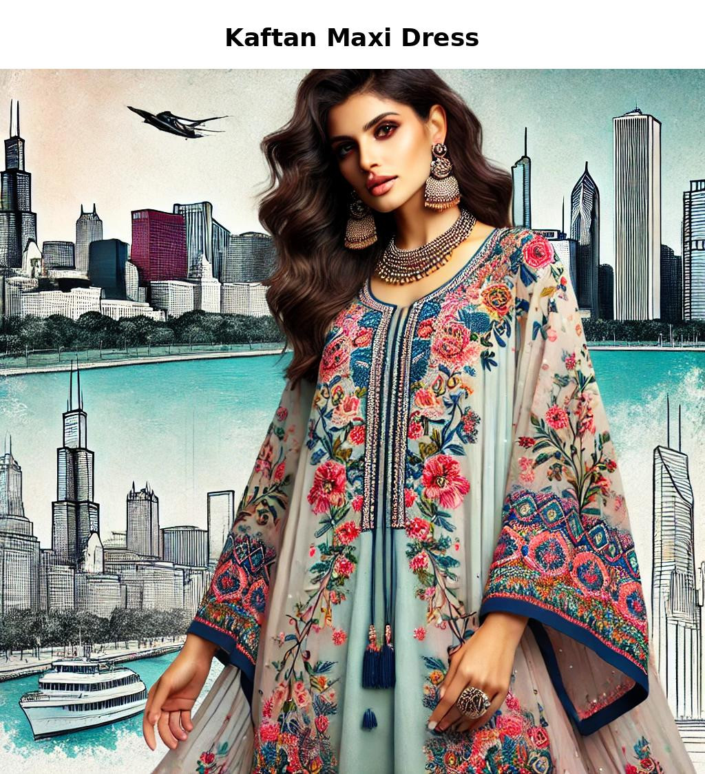 Kaftan Maxi Dress