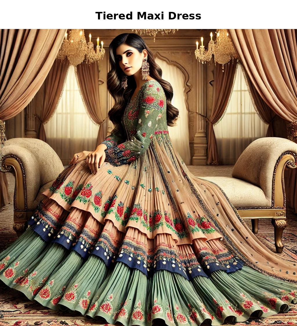 Tiered Maxi Dress