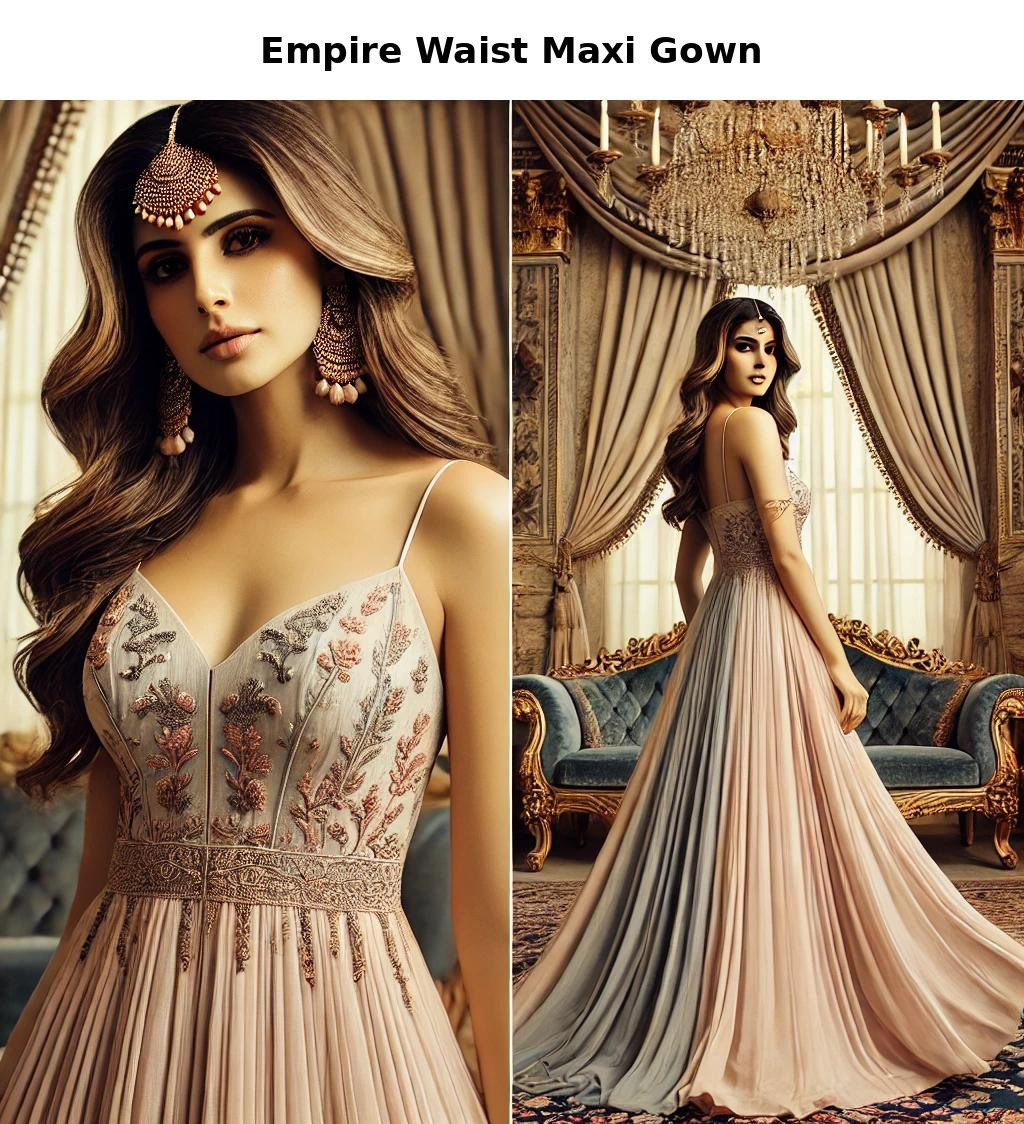 Empire Waist Maxi Gown