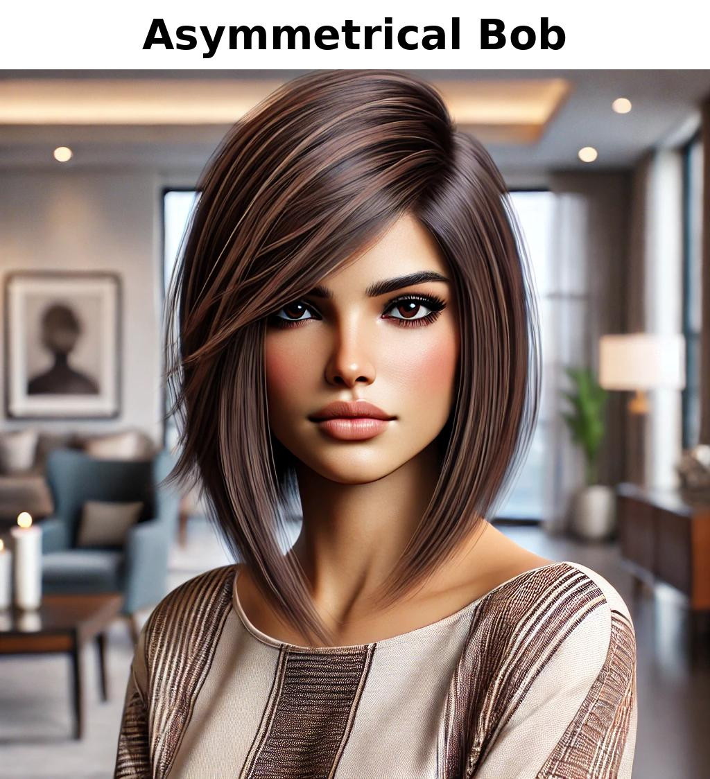 Short hairstyle women