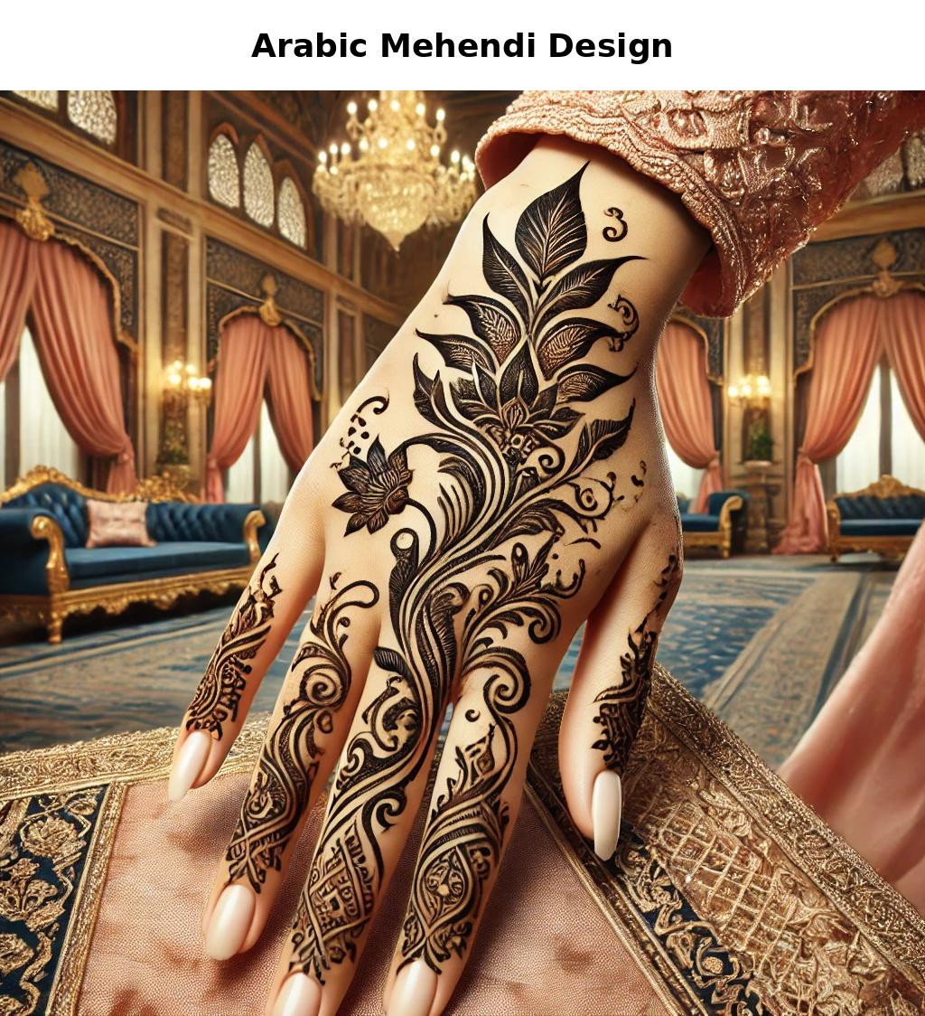 Traditional Mehendi (Henna) Design
