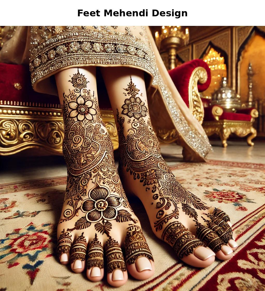 Specific Placement Mehendi Guide for Women