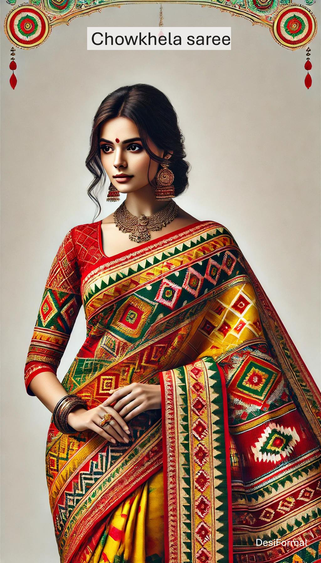 Chowkhela Saree