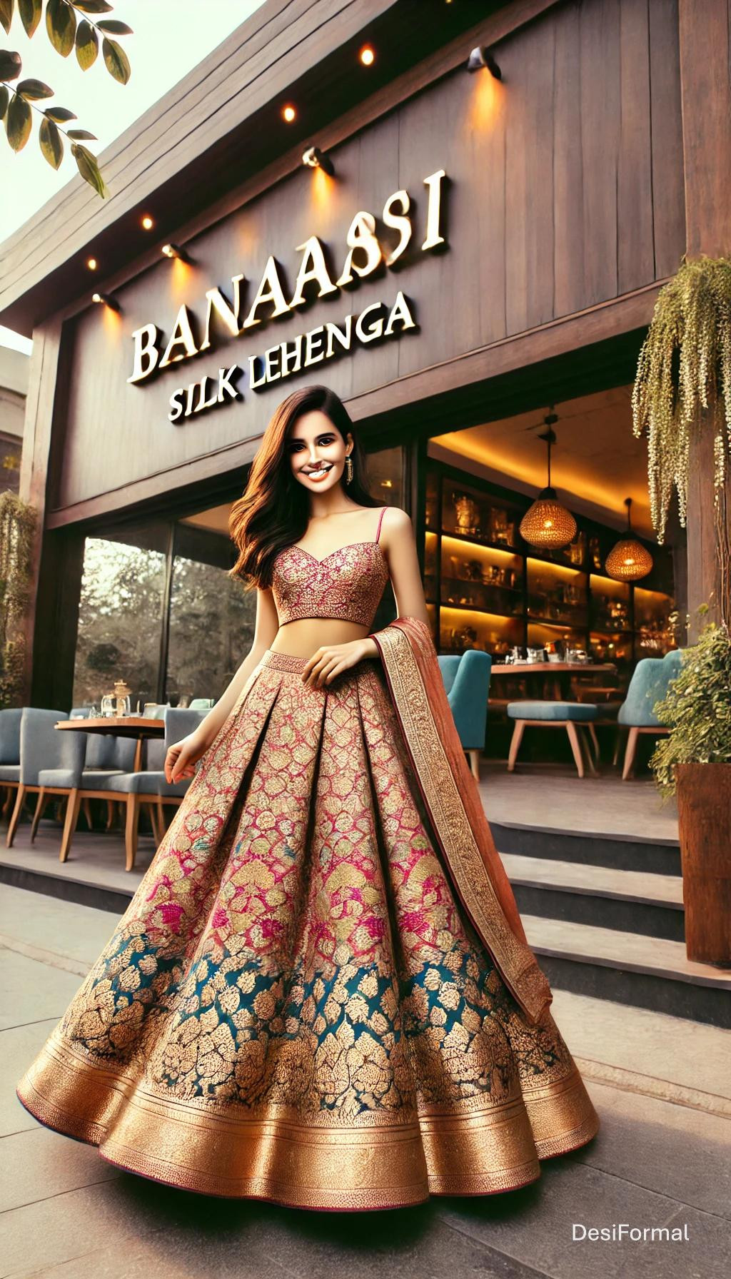 Banarasi Silk Lehenga