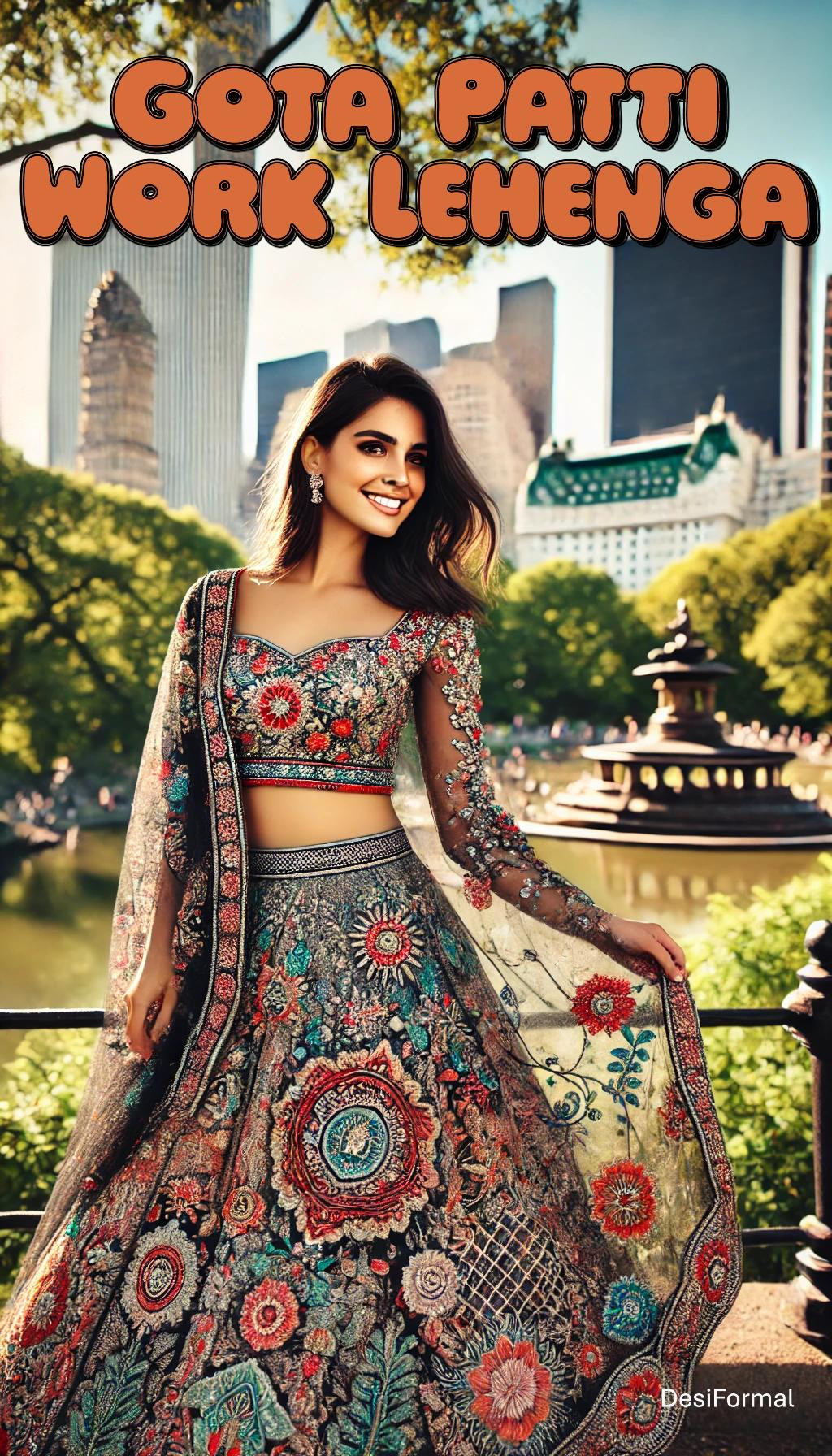Gota Patti Lehenga